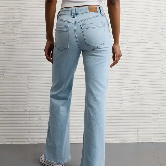 Out of Stock/ AE Stretch High-Waisted Flare Jean/Worn Once and Washed - Picture 2 of 6